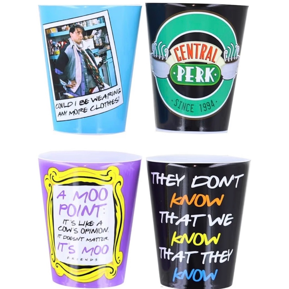 Friends Themed Party Cups - Multicolor